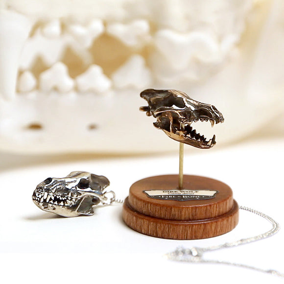 Tiny, Digitally-Captured, Metal Animal Skulls – Fire & Bone