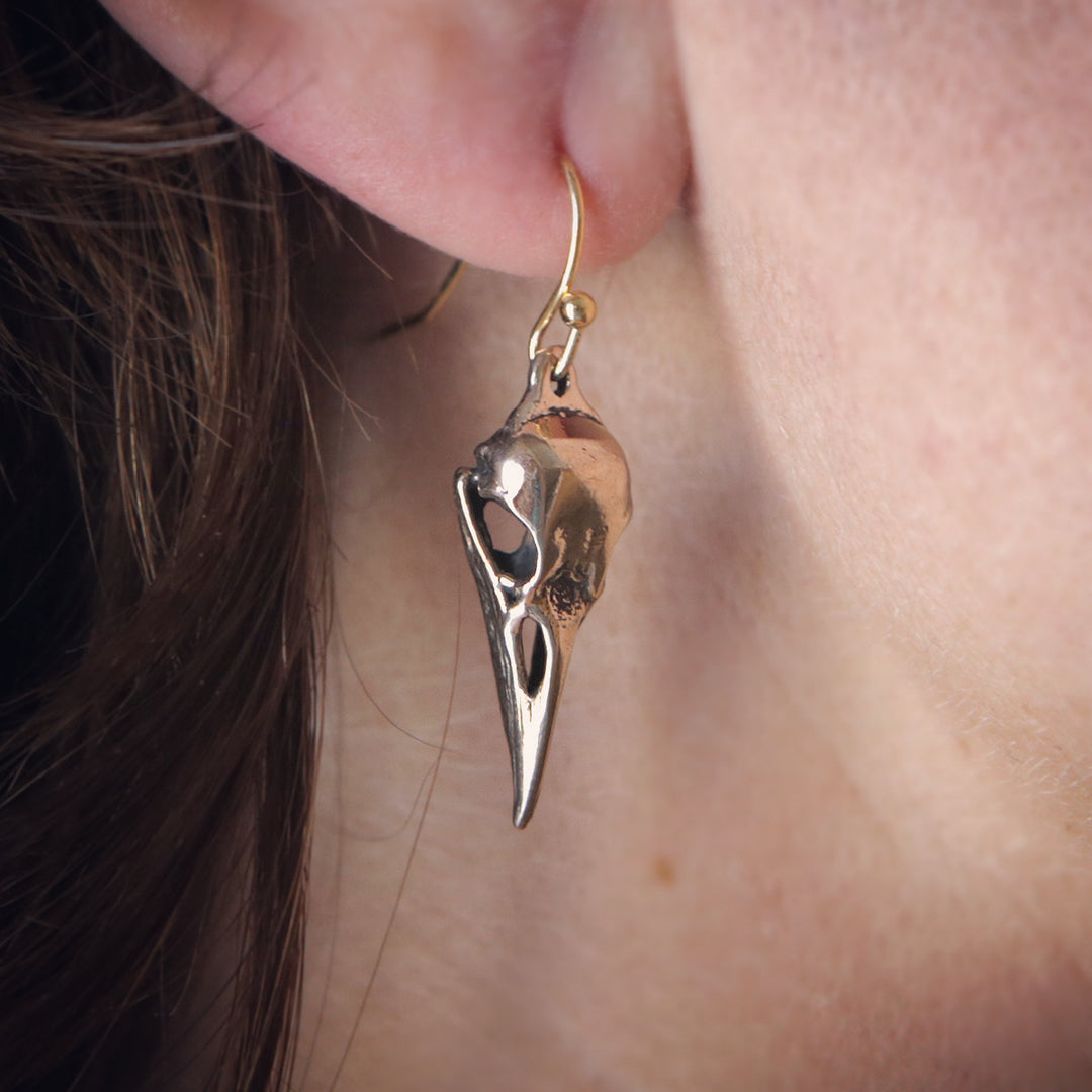 Crow Earrings