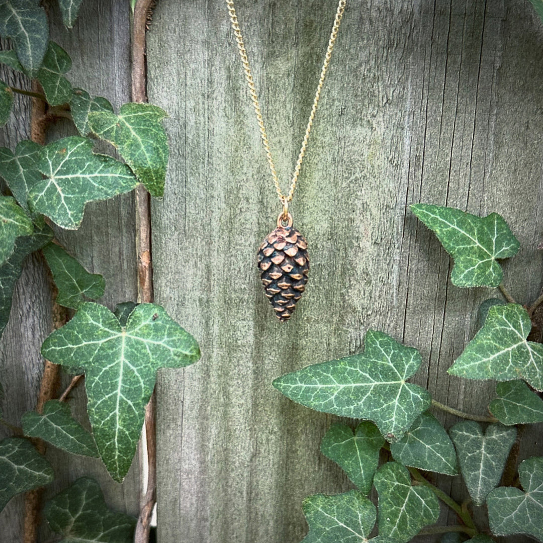 Scotch Pine Pinecone Pendant